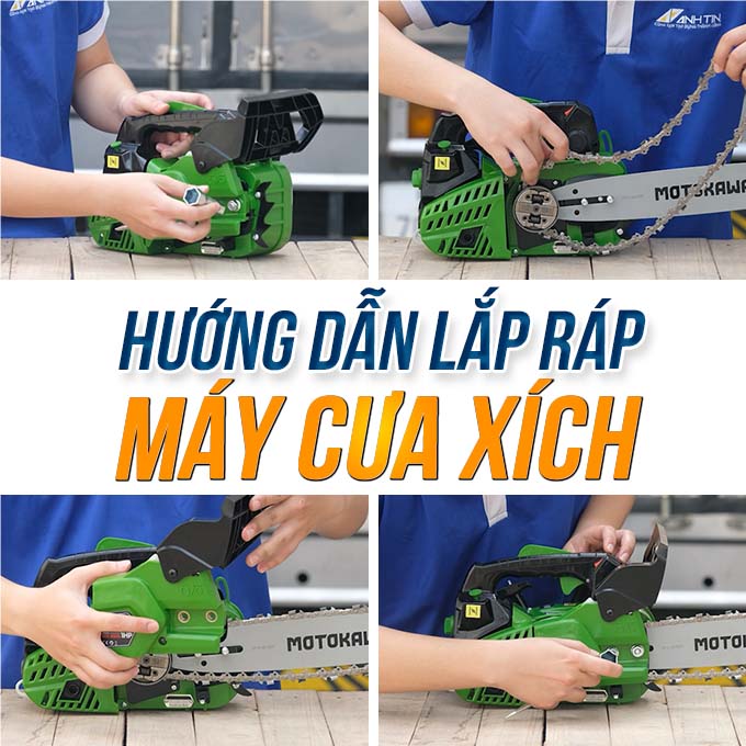 Hướng Dẫn Sử Dụng Máy Cưa Xích Các Loại