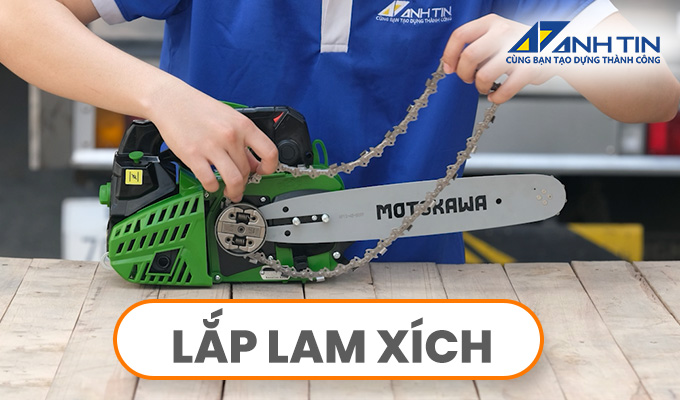 hướng dẫn lắp ráp máy cưa xích