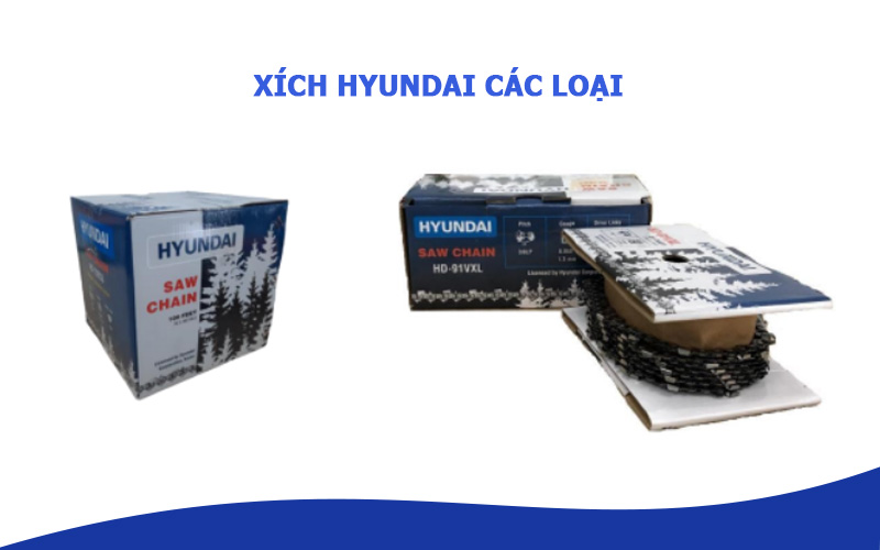 xích hyundai dành cho máy cưa xích